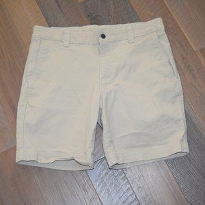 Columbia Men 34 Khaki Relaxed Fit Pockets Outdoor Hiking SHORTS Style 1794791